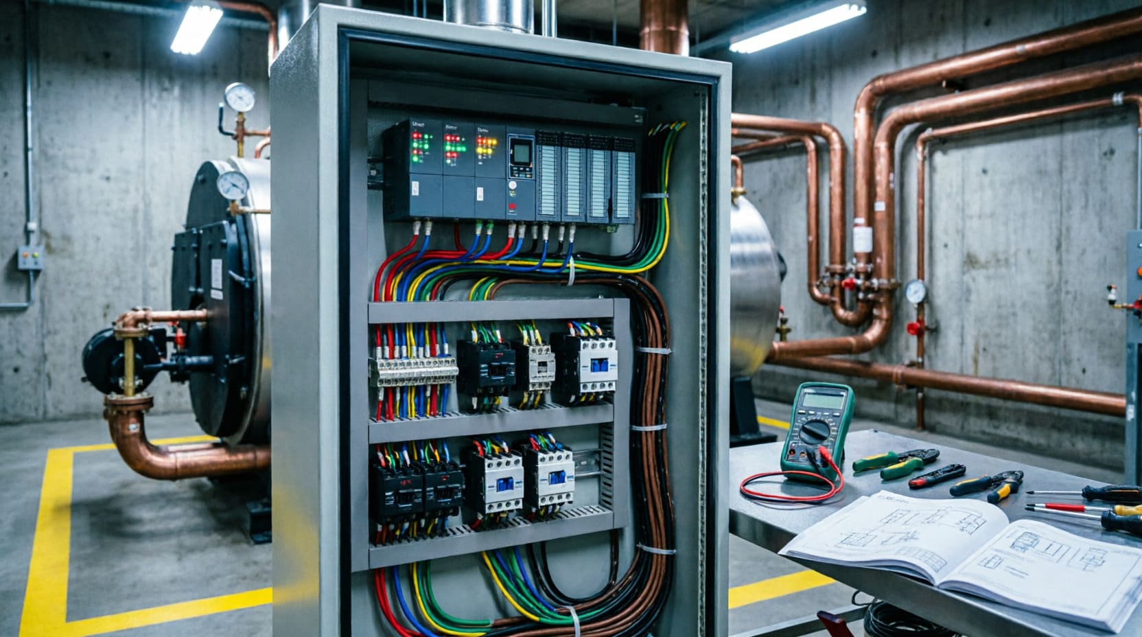 Щит управления и сигнализация