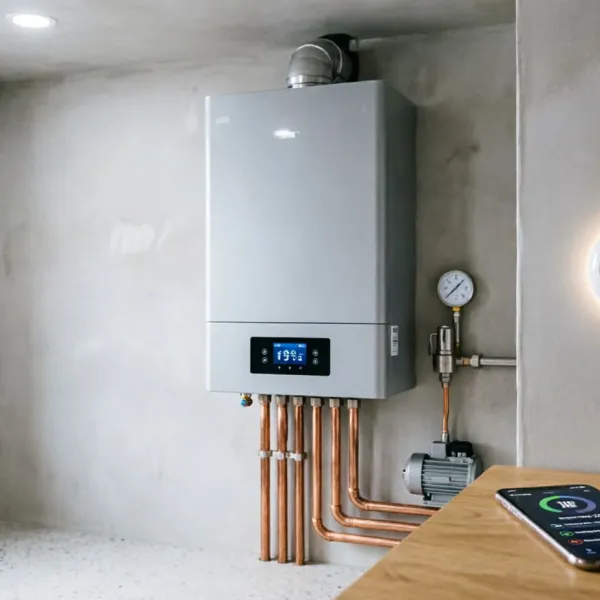 Установка автоматики для котла